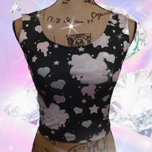 Candied Cupcakes Crop Top - Picture 3 of 6